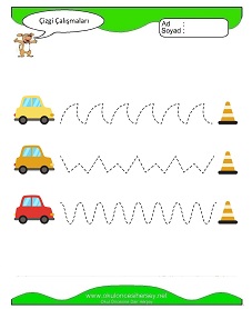 Çizgi Çalışma Sayfaları